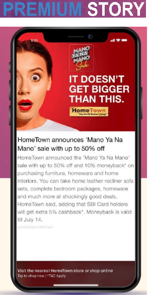 Article - Premium Media - Inshorts Advertising Cost - Jam and Gems